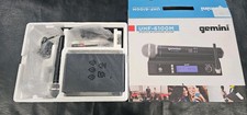 GEMINI UHF-6100M SINGLE WIRELESS HANDHELD MICROPHONE SYSTEM