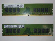 2 Sticks 16GB 32GB 2RX8 PC4-2666V-UB1-11 Desktop RAM Samsung Non-ECC