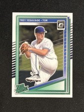 2025 Donruss Baseball Rated Prospects Trey Yesavage #163 - Optic