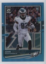 2020 Panini Donruss Optic Rookies Aqua Prizm 35/299 John Hightower IV #128 0ud4
