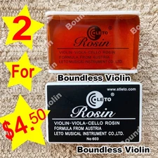 DARK Leto Rosin from Austria for Violin,Viola,Cello (2 for $4.50)