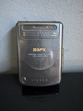 Vintage GPX Grand Prix Portable Cassette Tape Player AM FM Radio C3072 - Works