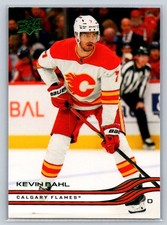 2025-26 UD Series 2 Holiday Green Foil Kevin Bahl Calgary Flames #270