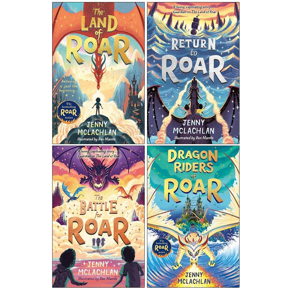 The Land of Roar Series 4 Books Collection Set By Jenny McLach | Jenny McLachlan