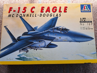 Italeri F-15C Eagle US Air Force Bausatz 1:72 Flugzeugmodell 1:72