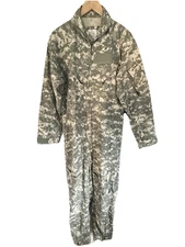 Barrier Wear Flight Suit Coveralls Flyers Summer Fire Resistant CWU-27P Camo 46L