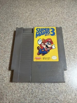 Super Mario Bros. 3 NES Nintendo Cartridge