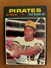 1971 Topps Baseball Card #388 Al Oliver Pittsburgh Pirates