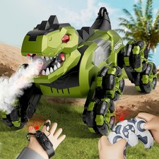 4DRC Y12 Dinosaur Remote Control Car, Eight-wheeled Stunt Tyrannosaurus Rex RC 