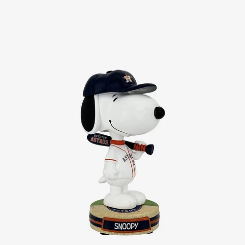 Snoopy Houston Astros Peanuts Mini Bighead Bobblehead MLB Baseball