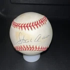HANK AARON Autograph Auto National League Baseball Braves