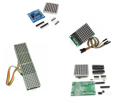 MAX7219 Dot LED Matrix MCU Steuerung LED Display Modul für Arduino Raspberry Pi S