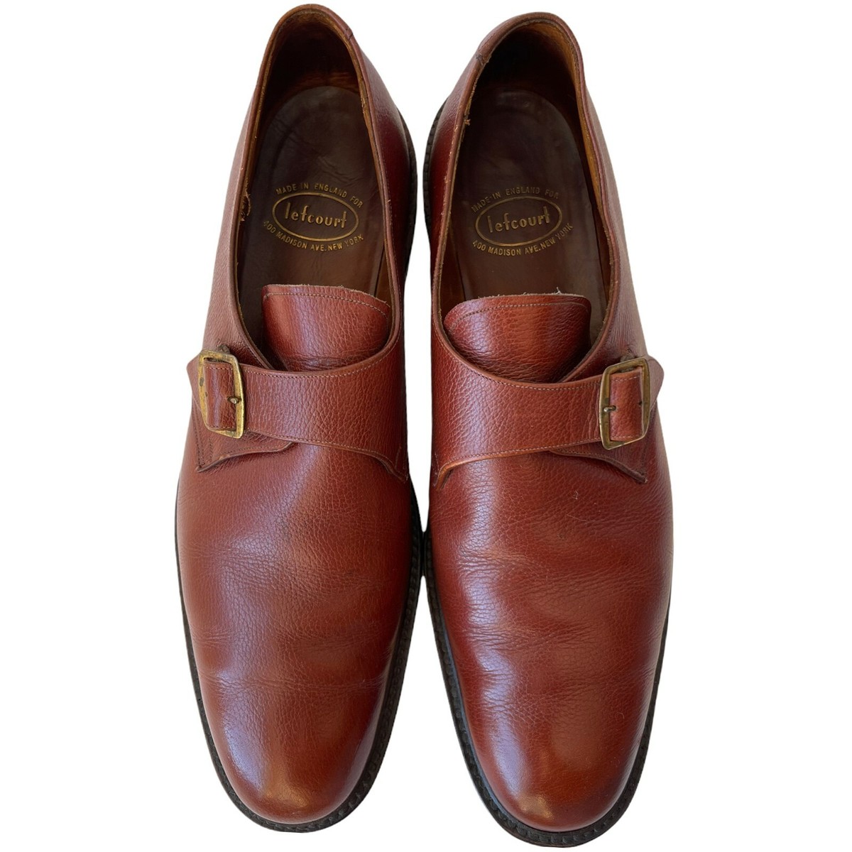 Lefcourt mens shoes black size 7 made in England Yarford Black | Leather Wholecut | Men main image 4