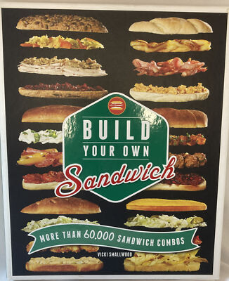 Sellers Publishers Build Your Own Sandwich Recipe Book Mix & Max Healthy Options