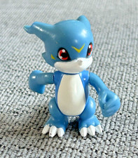 VEEMON Digimon Bandai Mini Figure Toy Vintage 2000 Blue Moveable Rotating Arms