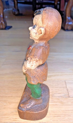 1947 COMMUNITY FUND CHICAGO - CAMPAIGN AWARD - with PIXIE / PETER PAN Figurine - Picture 6 of 10