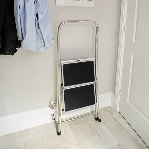 TB Davies 2 & 3 Tread Step Ladder Folding Aluminium Step Stool - Picture 10 of 12