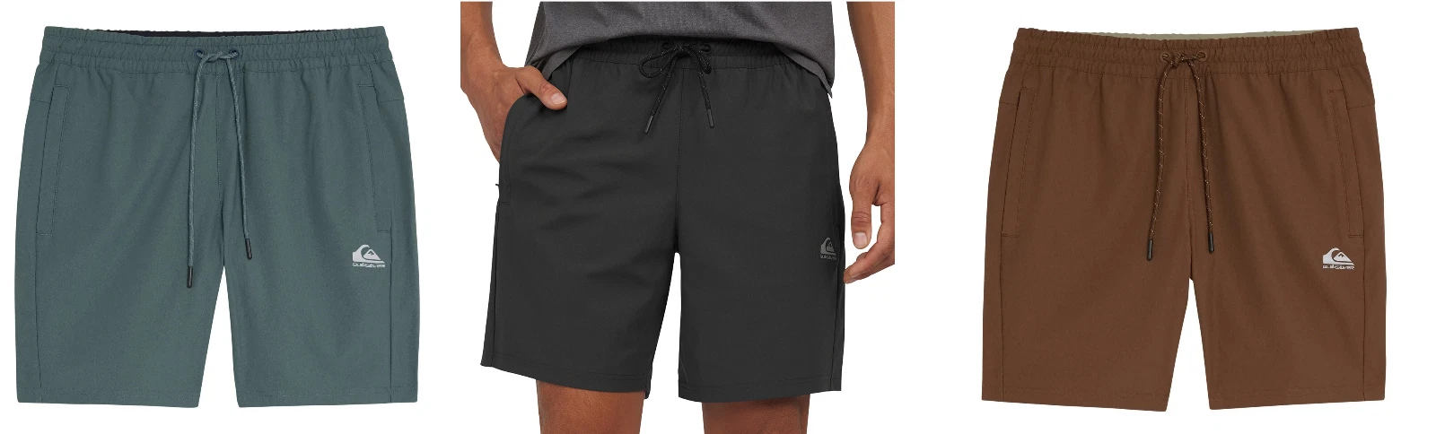 Quiksilver Men's Stretch Comfort Dry Flight Shorts
