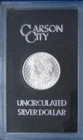 1883-CC Carson City GSA Morgan Silver Dollar with Box/COA Brilliant Uncirculated