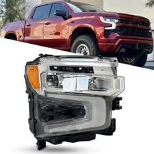 For 22-24 Chevy Silverado 1500 Headlight Head Light Lamp Lt Zr2 High Country Rh
