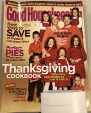 Jon & Kate Plus 8 Good Housekeeping Cover Exclusive Nostalgic Photos Recipes Etc