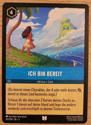 Disney Lorcana, Ich bin bereit, 161/204, deutsch