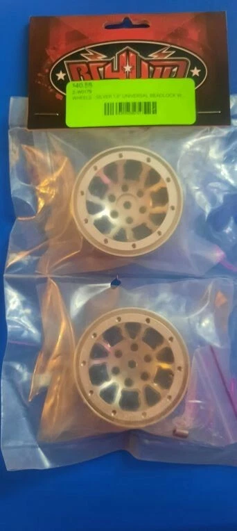 Z-W0179 RC4WD Silver 1.9 Universal Beadlock Wheel D2  ** TWO PACKS ** - Image 4 of 4