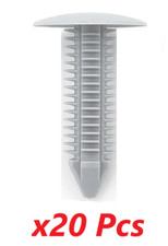 Land Rover Headlining Fir Tree Clips Grey - Defender, Discovery 2, P38 Range x20