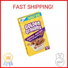 Golden Grahams, Breakfast Cereal, Graham Cracker Taste, Whole Grain, 18.9 oz