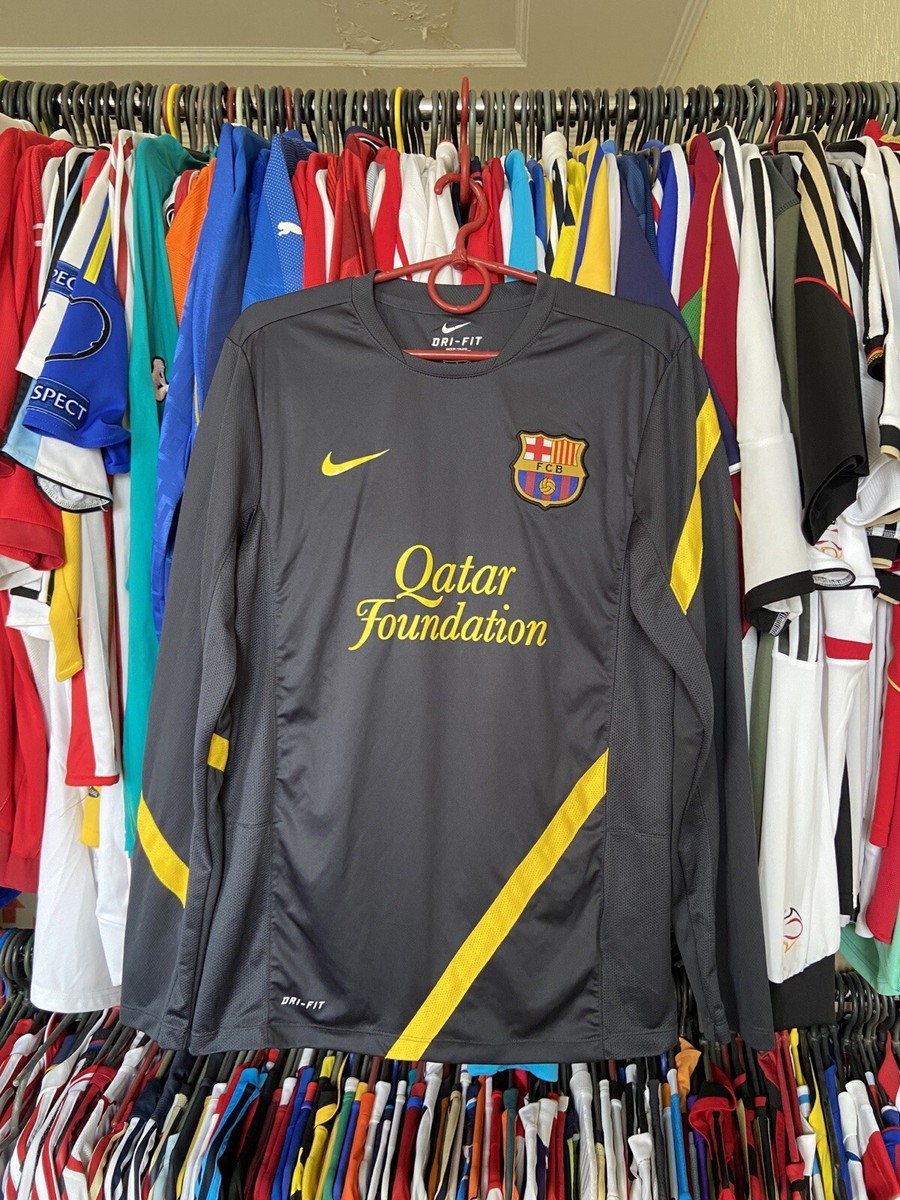 BARCELONA 2011 2012 TRAINING SHIRT JERSEY LONG SLEEVE NIKE