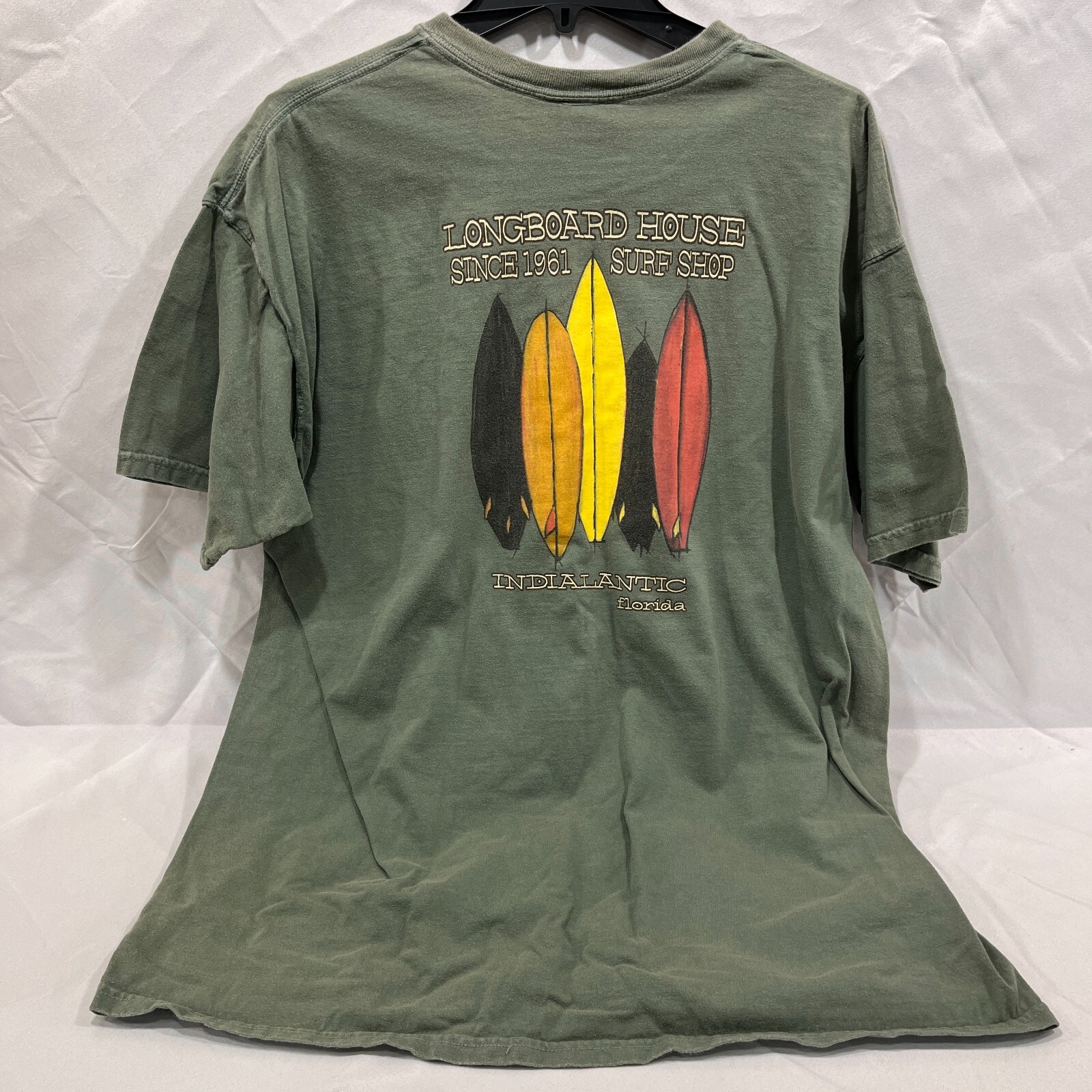 Longboard House Surf Shop Indialantic FL Vintage Collectors TShirt