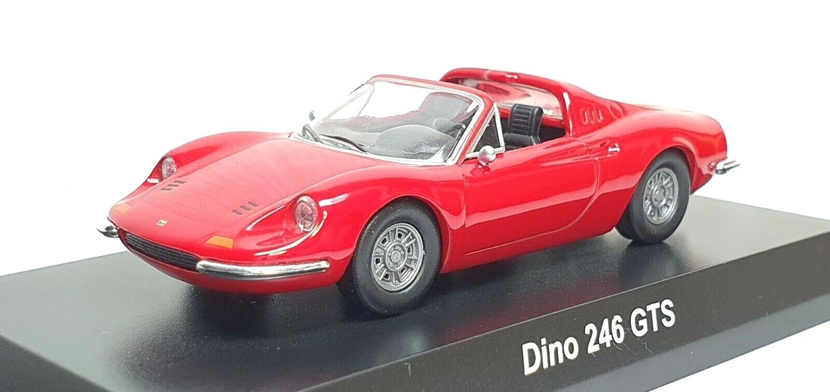 1/64 Kyosho FERRARI DINO 246 GTS RED diecast car model | eBay