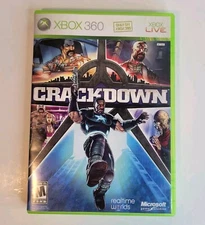Crackdown - Xbox 360 Game(MICROSOFT STUDIOS) TESTED CIB