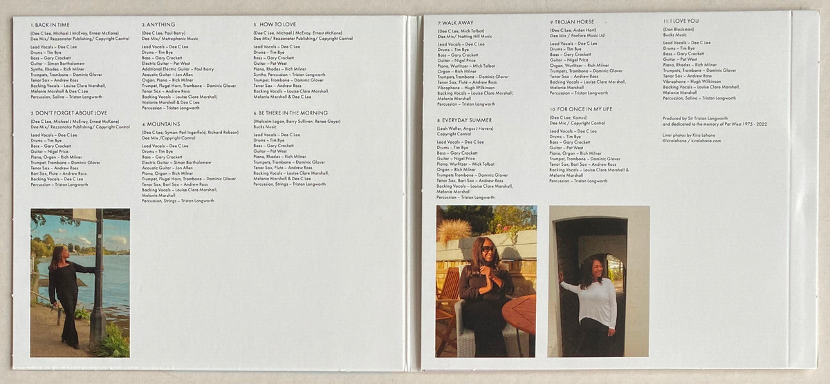 DEE C LEE * JUST SOMETHING * UK LIMITED EDITION SIGNED CD