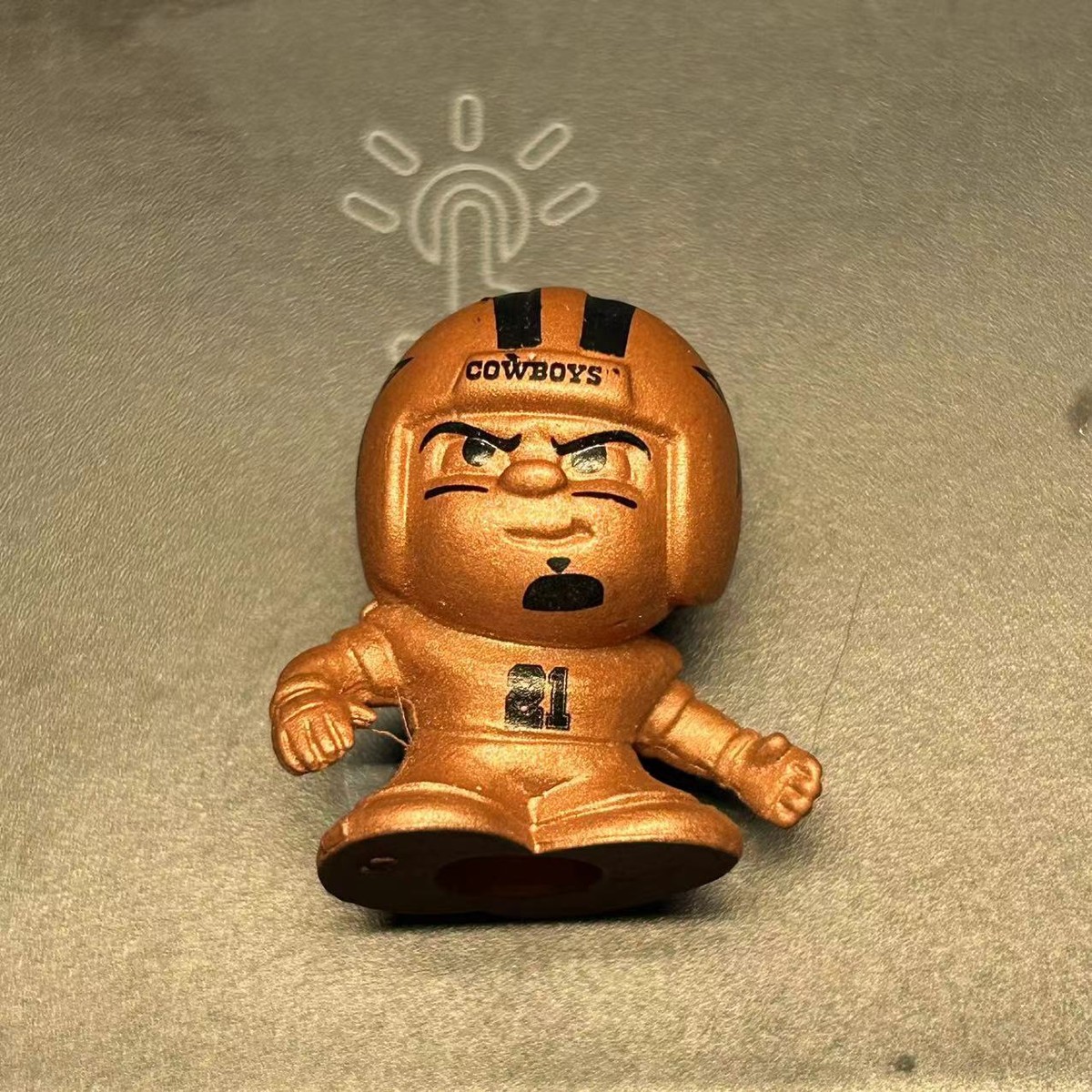 RARE Teenymates NFL Legendary BRONZE DB Deion Sanders Cowboys