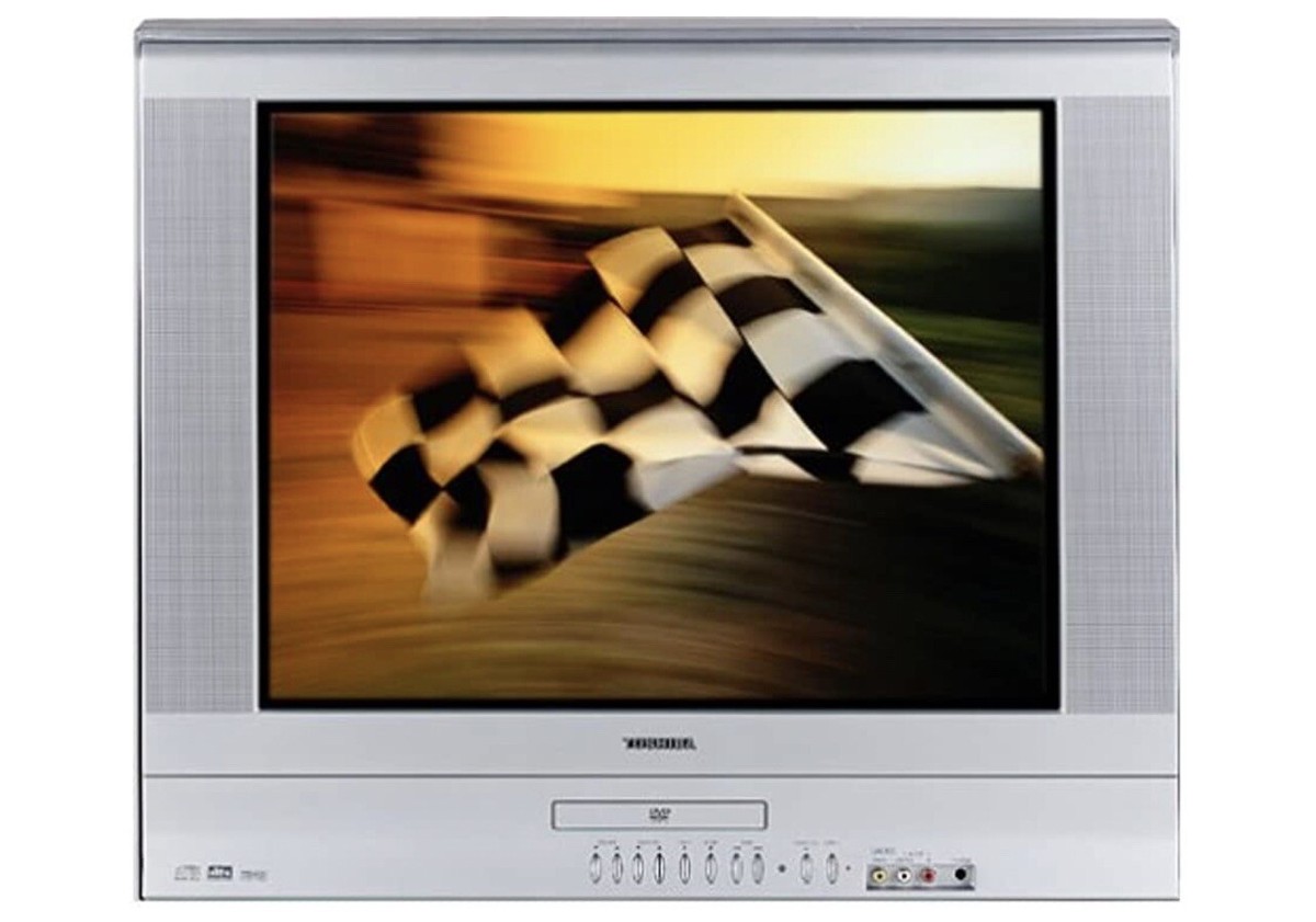 24” CRT Toshiba MD24FP1 TV/DVD Combo Video Gaming Retro Flat 24” CRT Toshiba MD24FP1 TV/DVD Combo Video Gaming Retro Flat