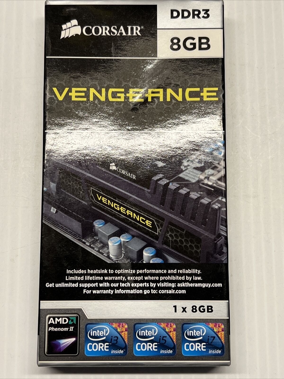 metodologi lukker mangfoldighed Corsair Vengeance Memory Module CMZ8GX3M1A1600C10 for sale online | eBay