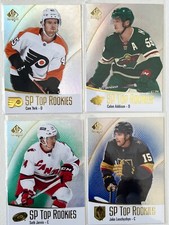 2021-22 SP Authentic Top Rookies , Blue , Green Pick From List !!