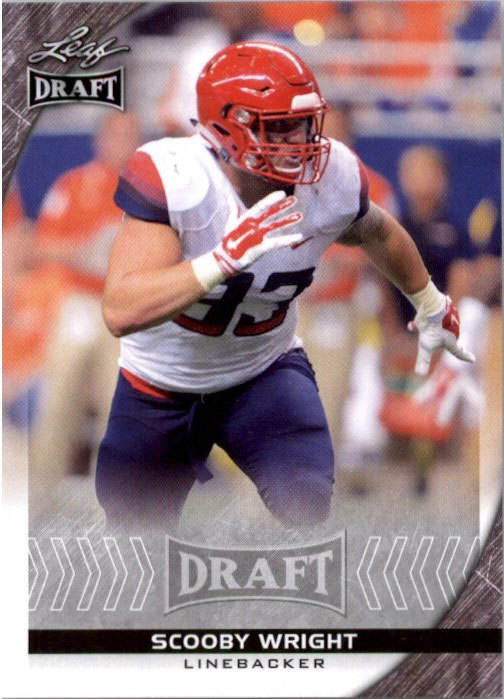 SCOOBY WRIGHT - Arizona Wildcats - 2016 Leaf DRAFT Football RC 