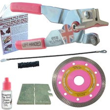 Tile And Glass Cutting Kit Left Handed Tile Saw Blades for Corners and Notches
