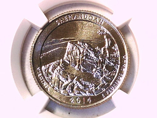 Shenandoah NP 2014 D Washington Quarter NGC MS 67 3914466-001