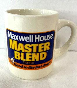 Maxwell House Master Blend Coffee Mug 8oz "Good To The Last Drop"