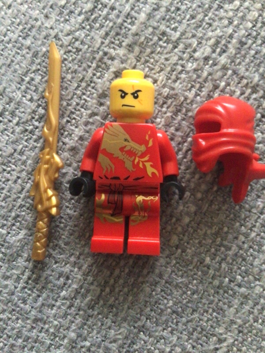 LEGO Minifigure Ninjago njo009 Kai DX (The Golden Weapons) 2507 2254