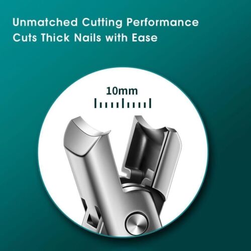 Nail Clippers for Men with Catcher, Toe Nail Clippers for Thick Nails Seniors US - Picture 6 of 19