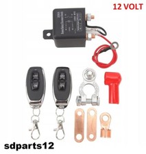 Relè Interruttore Stacca Batteria 12V 200A + 2 Telecomandi antifurto auto moto