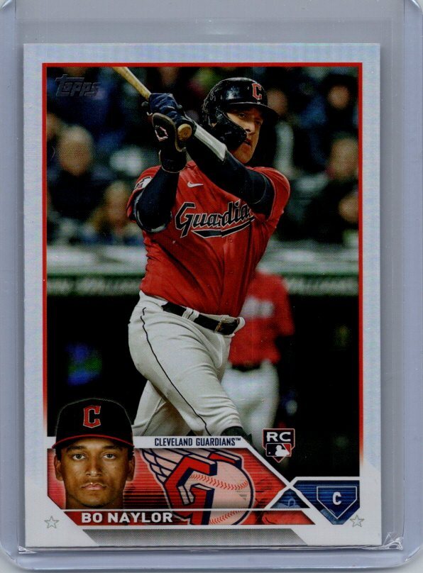 2023 Topps #421 Bo Naylor Rainbow Foil