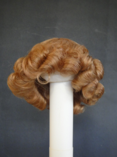 Pwshymi-cheveux de poupée Perruque de poupée cheveux longs bouclés en soie artificielle haute