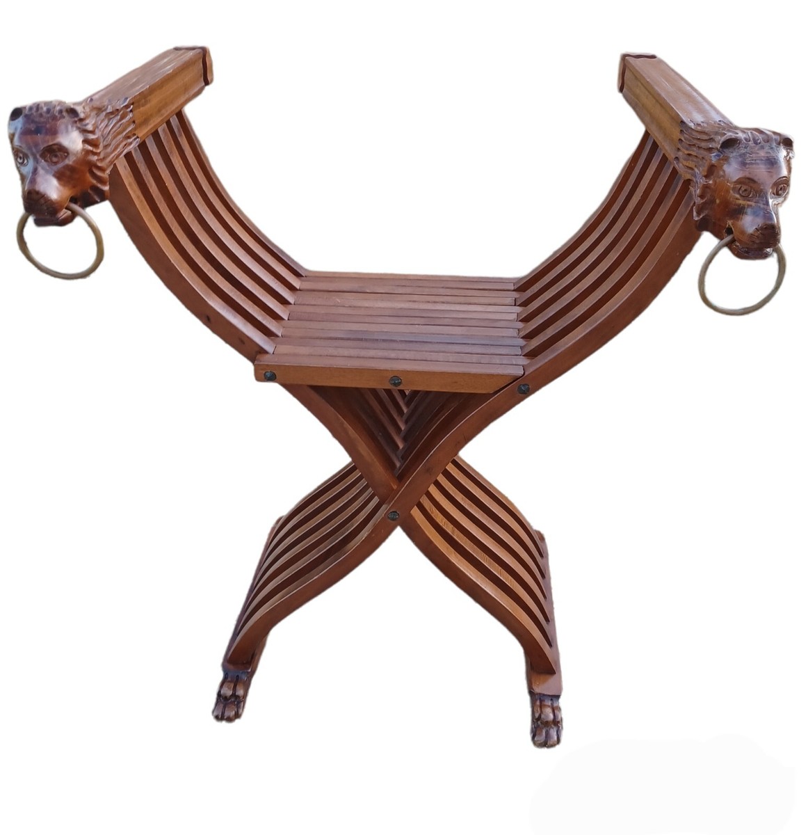 Italian Savonarola Savonarola Folding Chair Vintage Italian