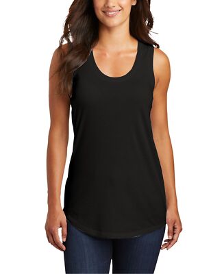 JustBlanks Women's Sleeveless Tri Racerback Tank Top - JBDM138L