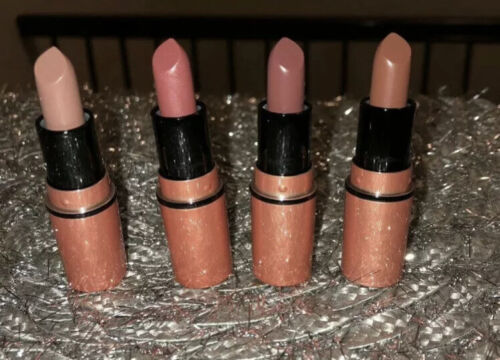 MAC Shiny Pretty Things Party Favors Mini 4 Piece Lipstick Set Limiter Edition